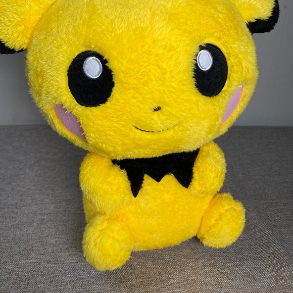 Pokémon Pichu Large Plush Doll Toy 16" x 10" Banpresto Bandai - Picture 2 of 9